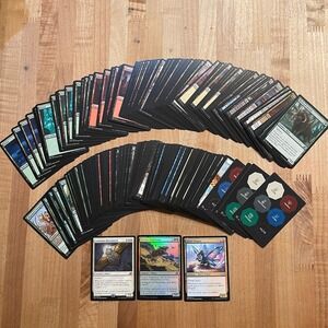 Magic The Gathering Ikoria Lair of Behemoths 259 Card Lot Luminous Broodmoth IKO